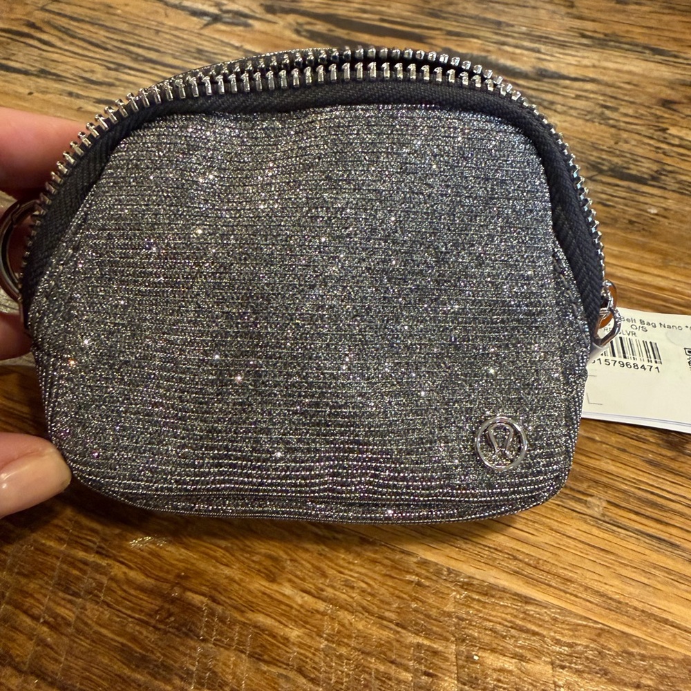 Lululemon Athletica Sparkling Mini Bag - Silver